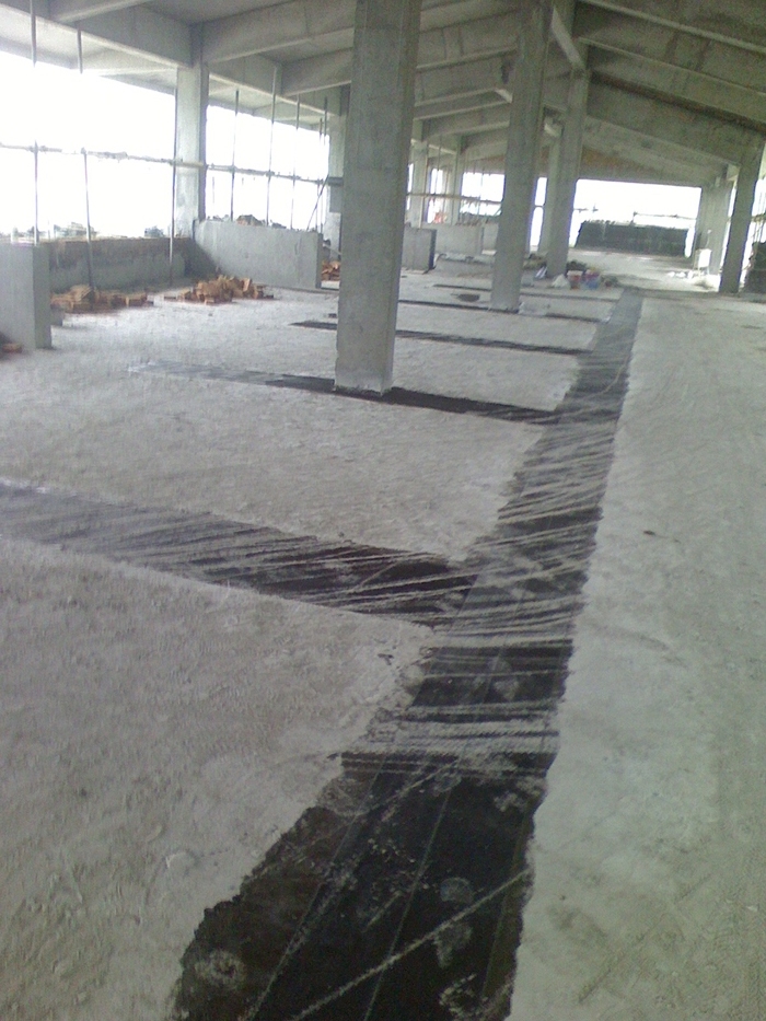 慈利縣高速公路服務區(qū)板面碳纖維加固